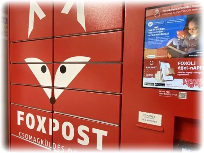 FOXPOST automaták