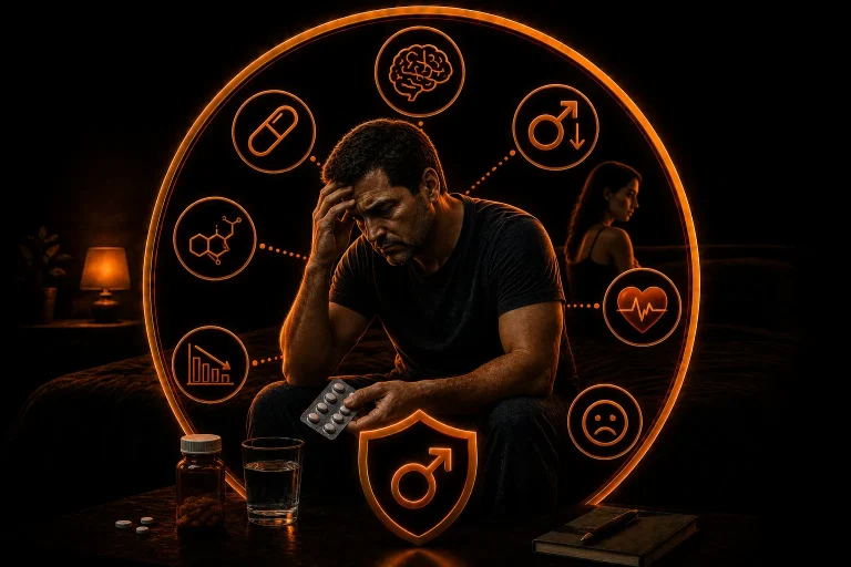 Potencianövelő antidepresszáns mellett – mit érdemes tudni a libidó, merevedés és gyógyszerek kapcsolatáról?
