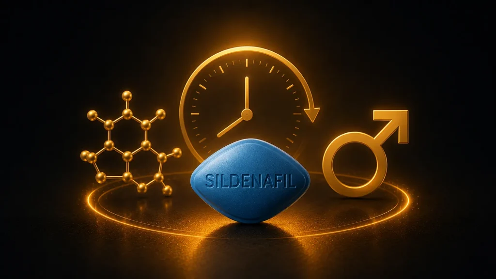 Szildenafil: amit tudnod kell a legismertebb potencianövelő hatóanyagról