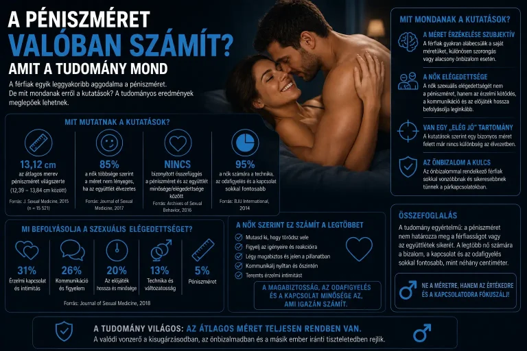 A péniszméret valóban számít? Amit a tudomány mond