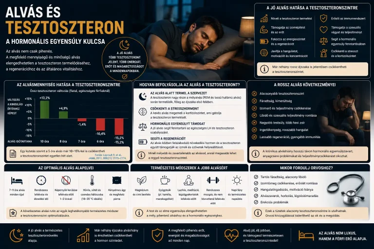 Alvás és tesztoszteron