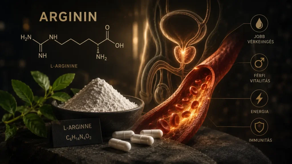Arginin – mit érdemes tudni erről a vérkeringéssel és férfi vitalitással összefüggő aminosavról?