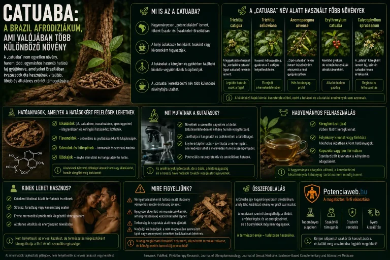 Catuaba: a brazil afrodiziákum, ami valójában több különböző növény