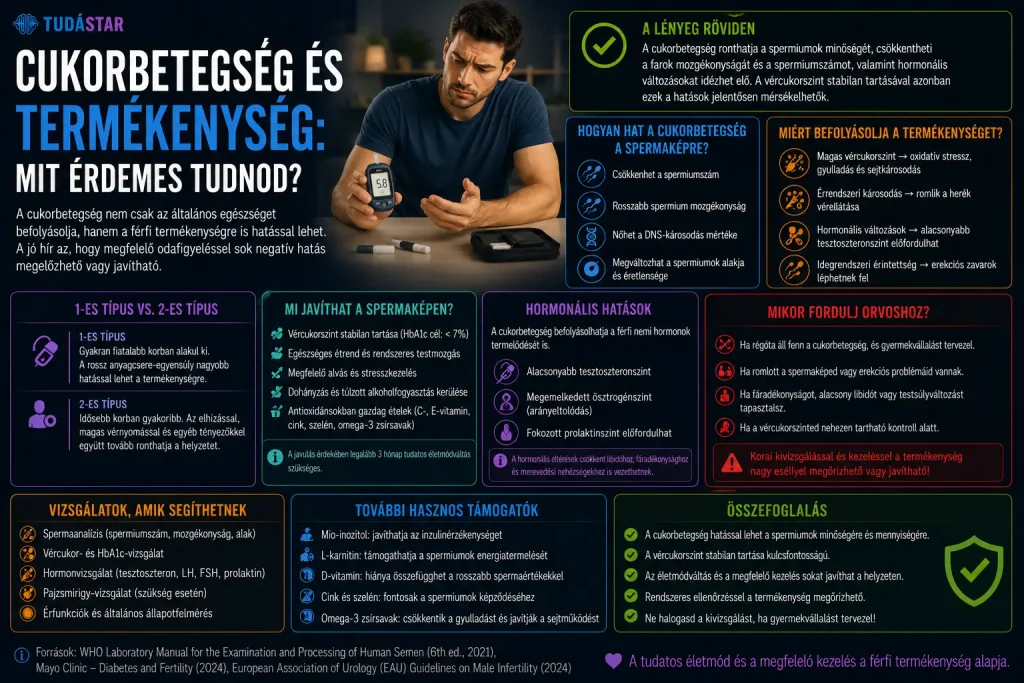Cukorbetegség és termékenység: mit érdemes tudnod?