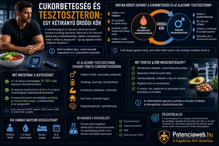 Cukorbetegség és tesztoszteron: egy kétirányú ördögi kör