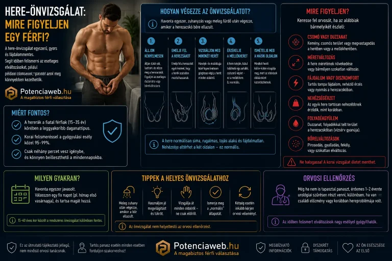 Here-önvizsgálat: mire figyeljen egy férfi?