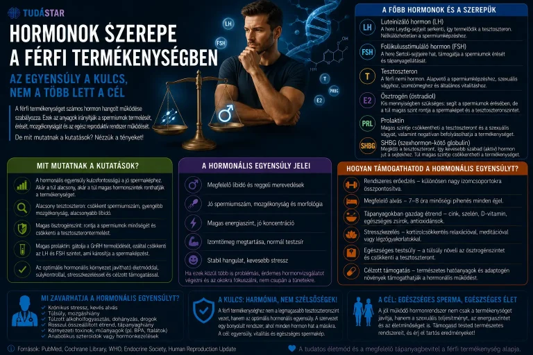 Hormonok szerepe a férfi termékenységben