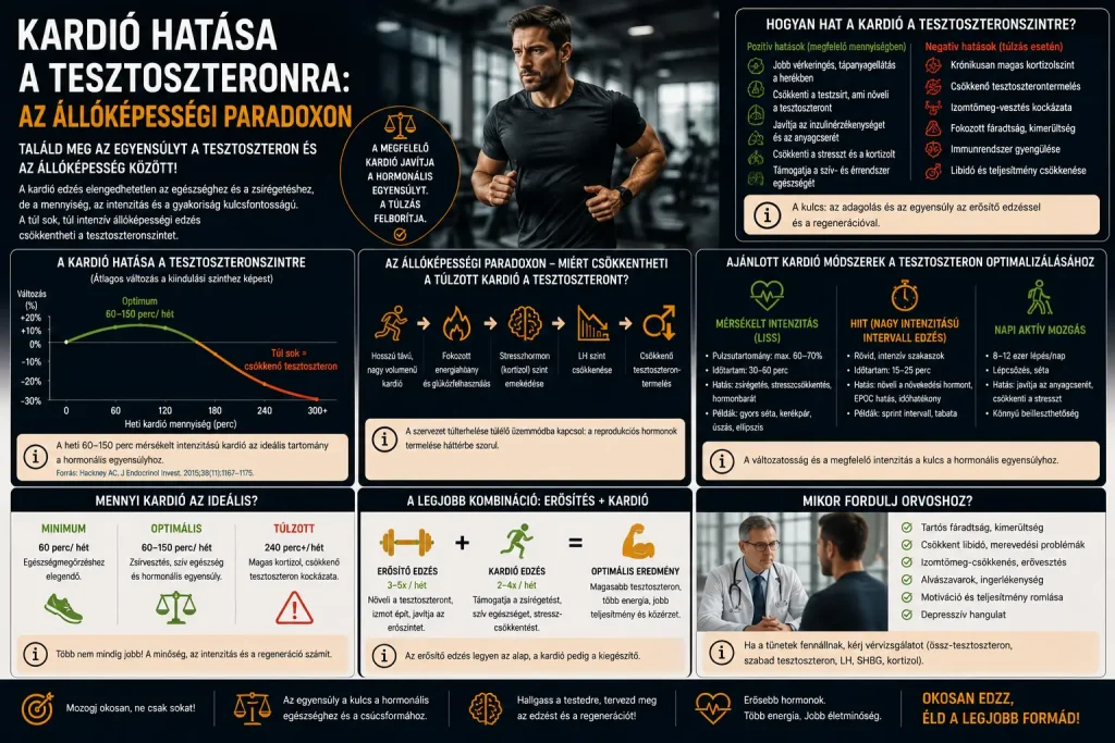 Kardió hatása a tesztoszteronra