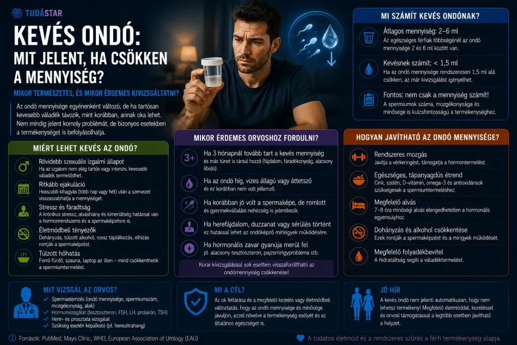 Kevés ondó: mit jelent, ha csökken a mennyiség?