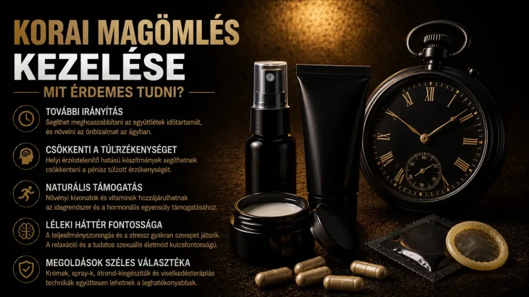 Korai magömlés kezelése – mit érdemes tudni?