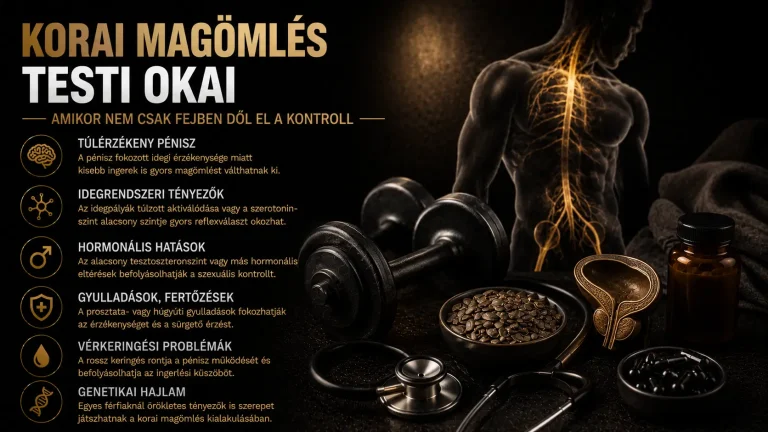 Korai magömlés testi okai – amikor nem csak fejben dől el a kontroll
