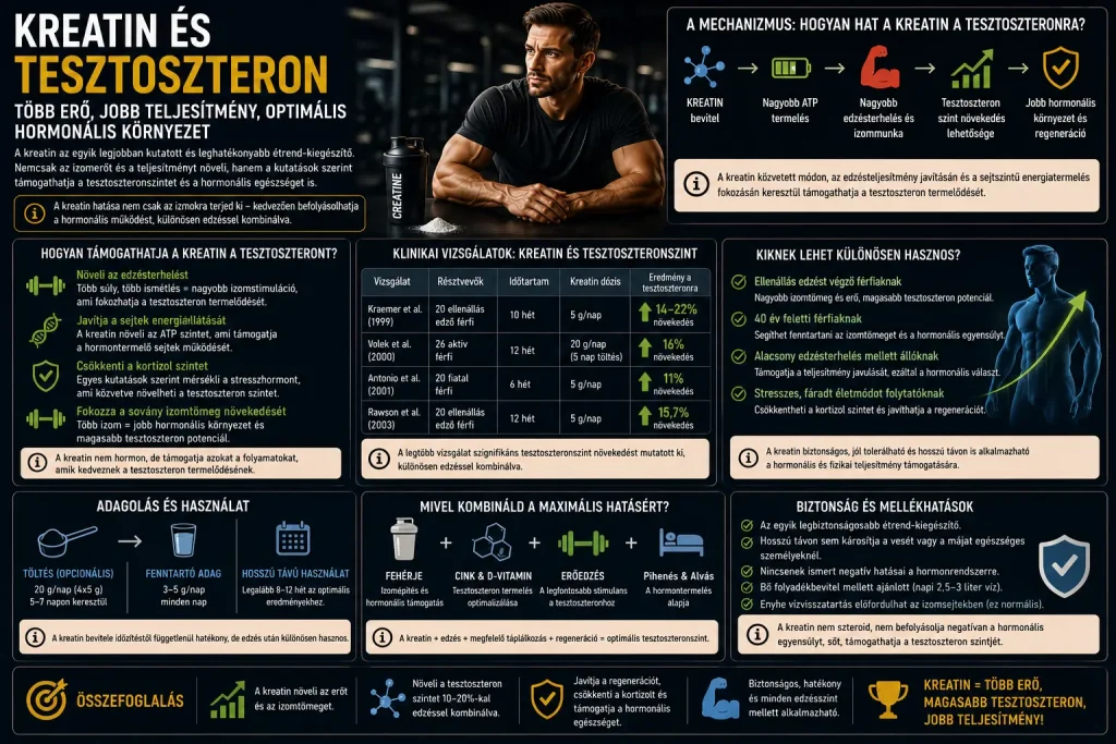 Kreatin és tesztoszteron