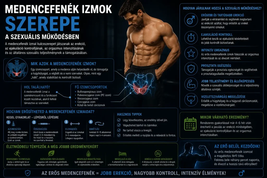 Medencefenék izmok szerepe a szexuális működésben