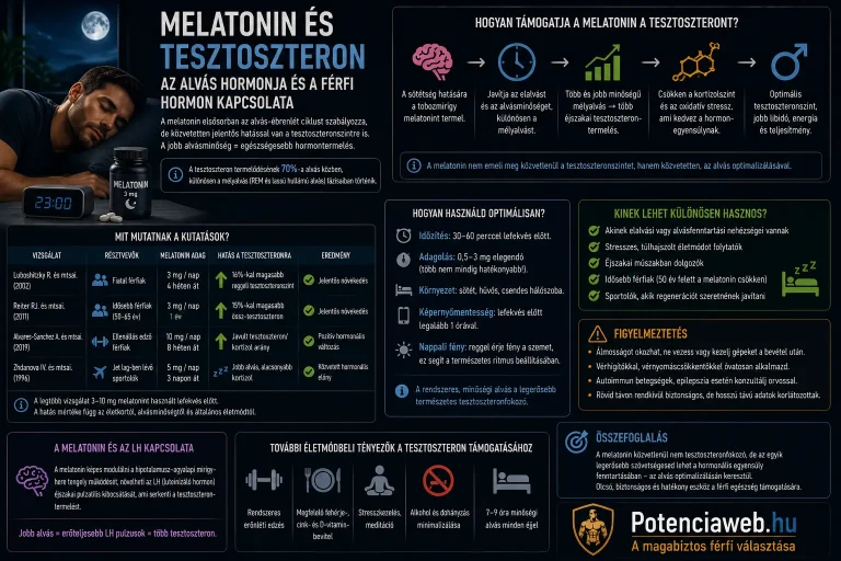 Melatonin és tesztoszteron