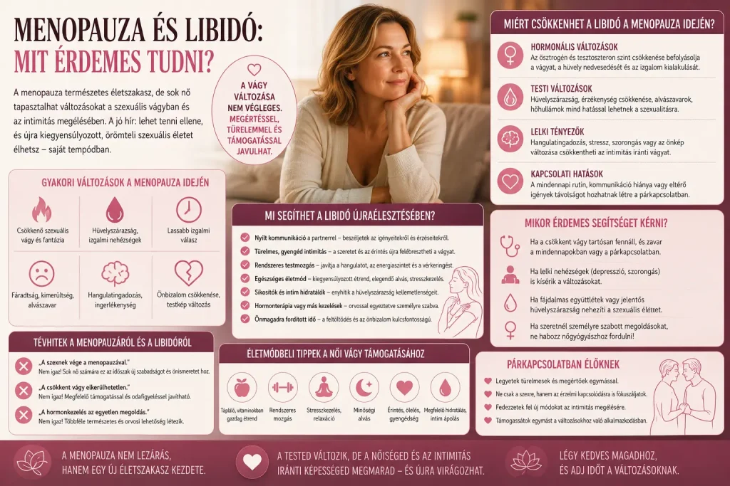 Menopauza és libidó: mit érdemes tudni?