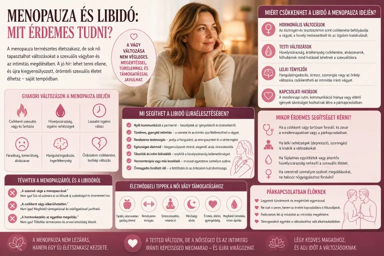 Menopauza és libidó: mit érdemes tudni?