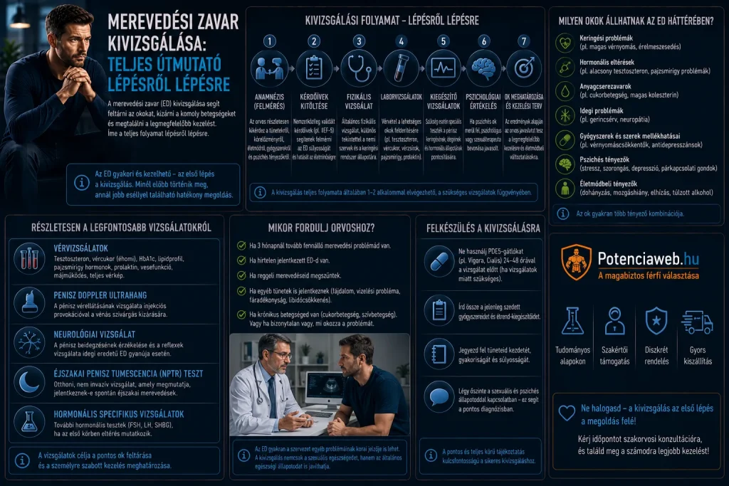 Merevedési zavar kivizsgálása: Teljes útmutató lépésről lépésre