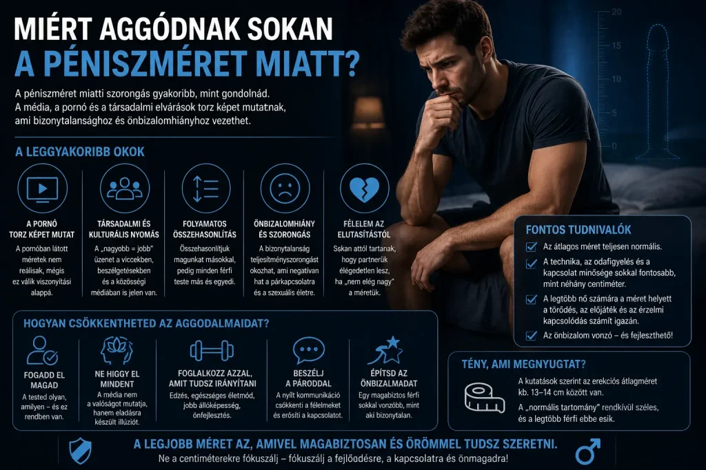 Miért aggódnak sokan a péniszméret miatt?