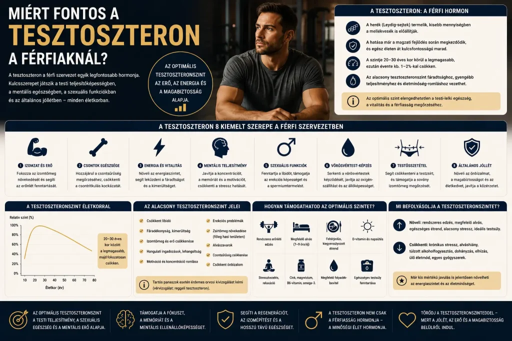 Miért fontos a tesztoszteron a férfiaknál