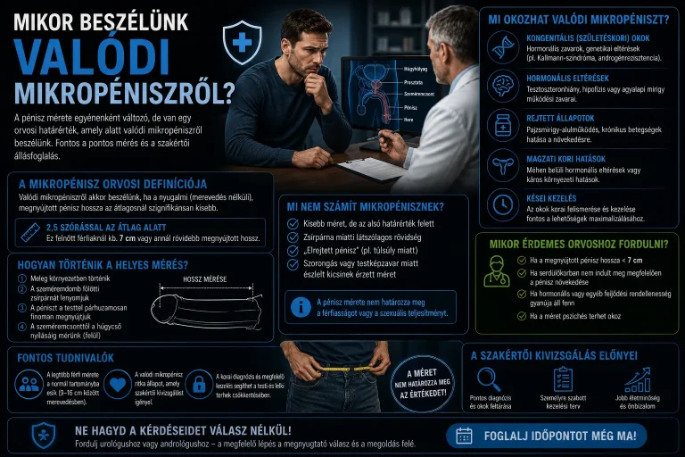 Mikor beszélünk valódi mikropéniszről?