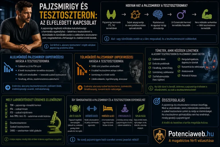 Pajzsmirigy és tesztoszteron: az elfeledett kapcsolat
