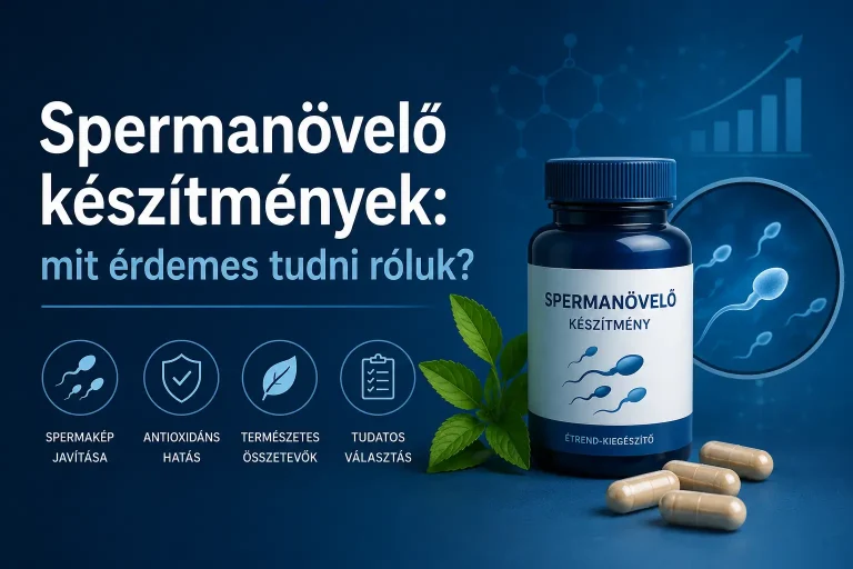 Spermanövelő készítmények: mit érdemes tudni róluk?