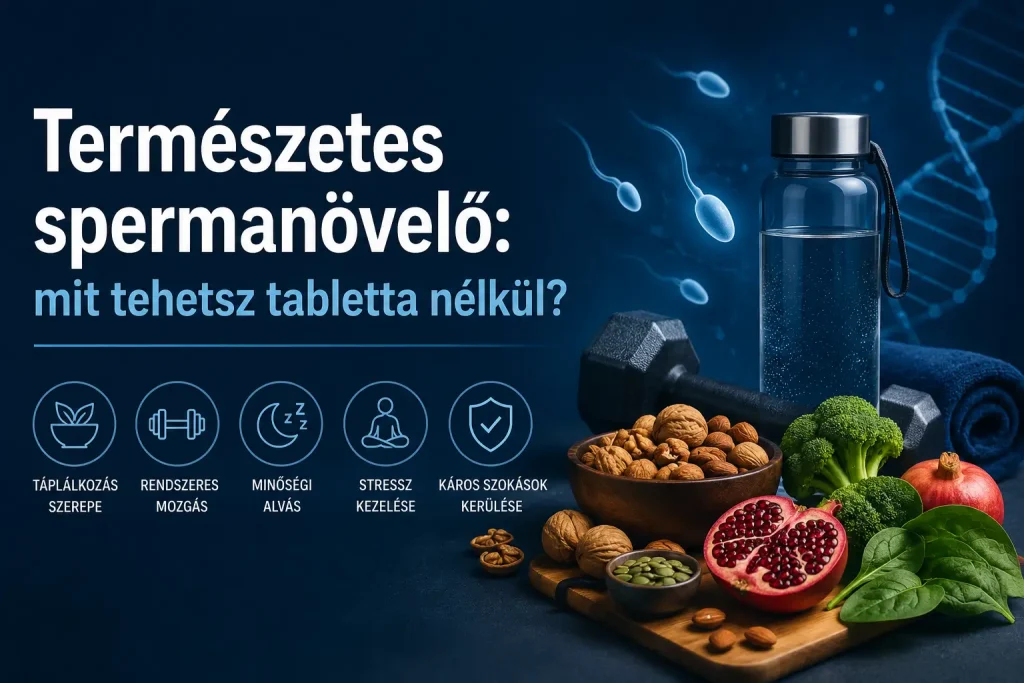 Természetes spermanövelő: mit tehetsz tabletta nélkül?