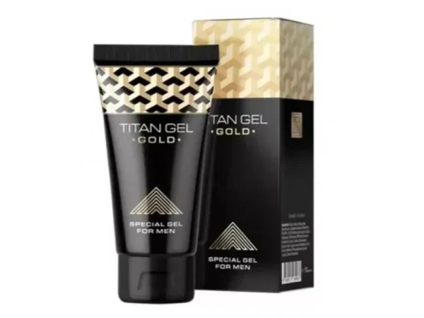 Titan Gold Gel pénisznövelő krém férfiaknak