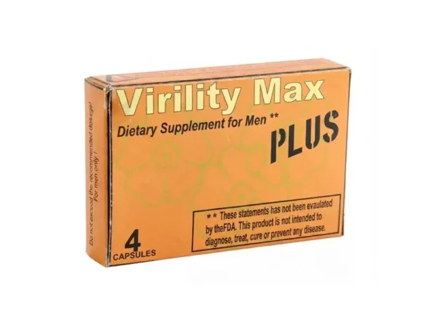 Virility Max Plus potencianövelő készítmény férfiaknak