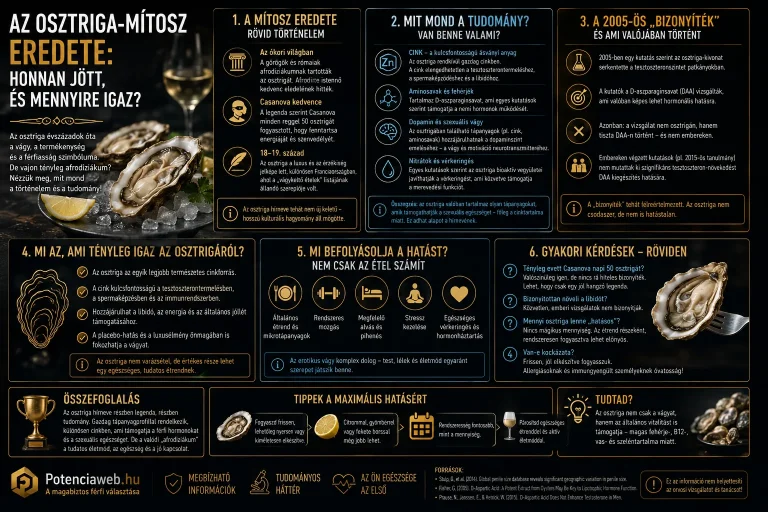 Az osztriga-mítosz eredete: honnan jött, és mennyire igaz?