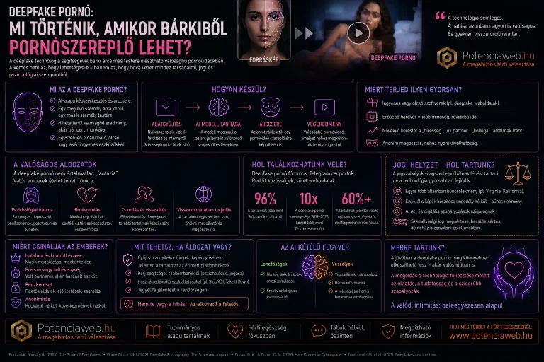 Deepfake pornó: mi történik, amikor bárkiből pornószereplő lehet