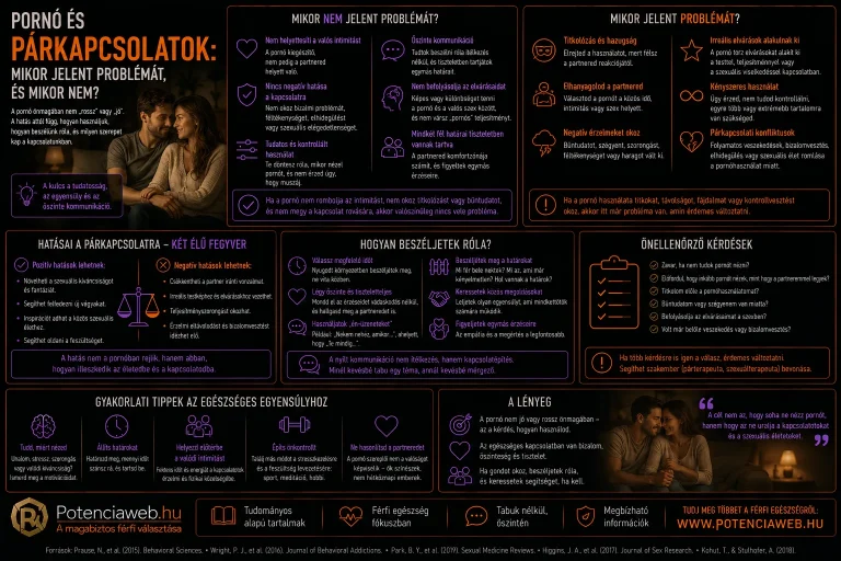 Pornó és párkapcsolatok: mikor jelent problémát, és mikor nem?