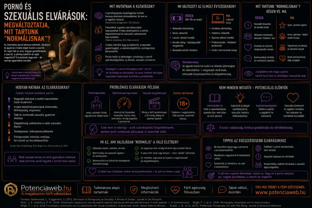 Pornó és szexuális elvárások: megváltoztatja, mit tartunk "normálisnak"?