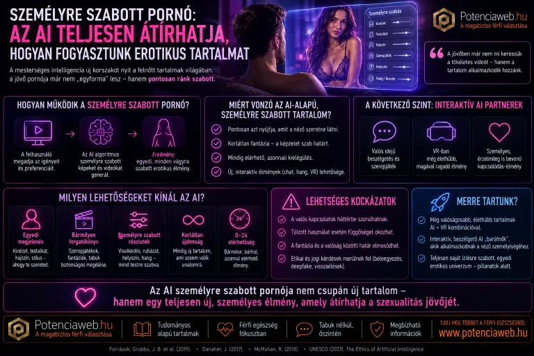 Személyre szabott pornó: az AI teljesen átírhatja, hogyan fogyasztunk erotikus tartalmat