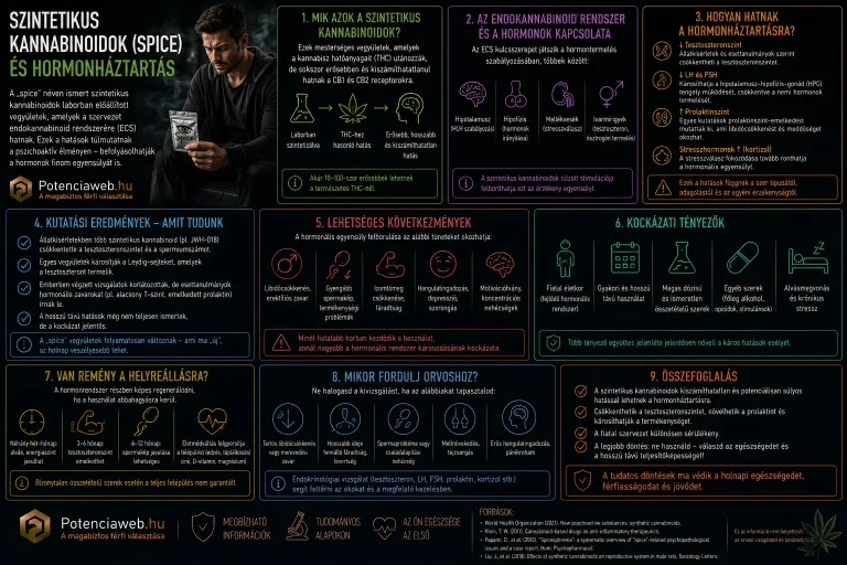 Szintetikus kannabinoidok (spice) és hormonháztartás